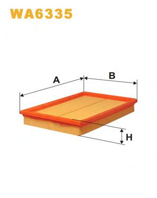 WIX FILTERS wa6335 -  Воздушный фильтр